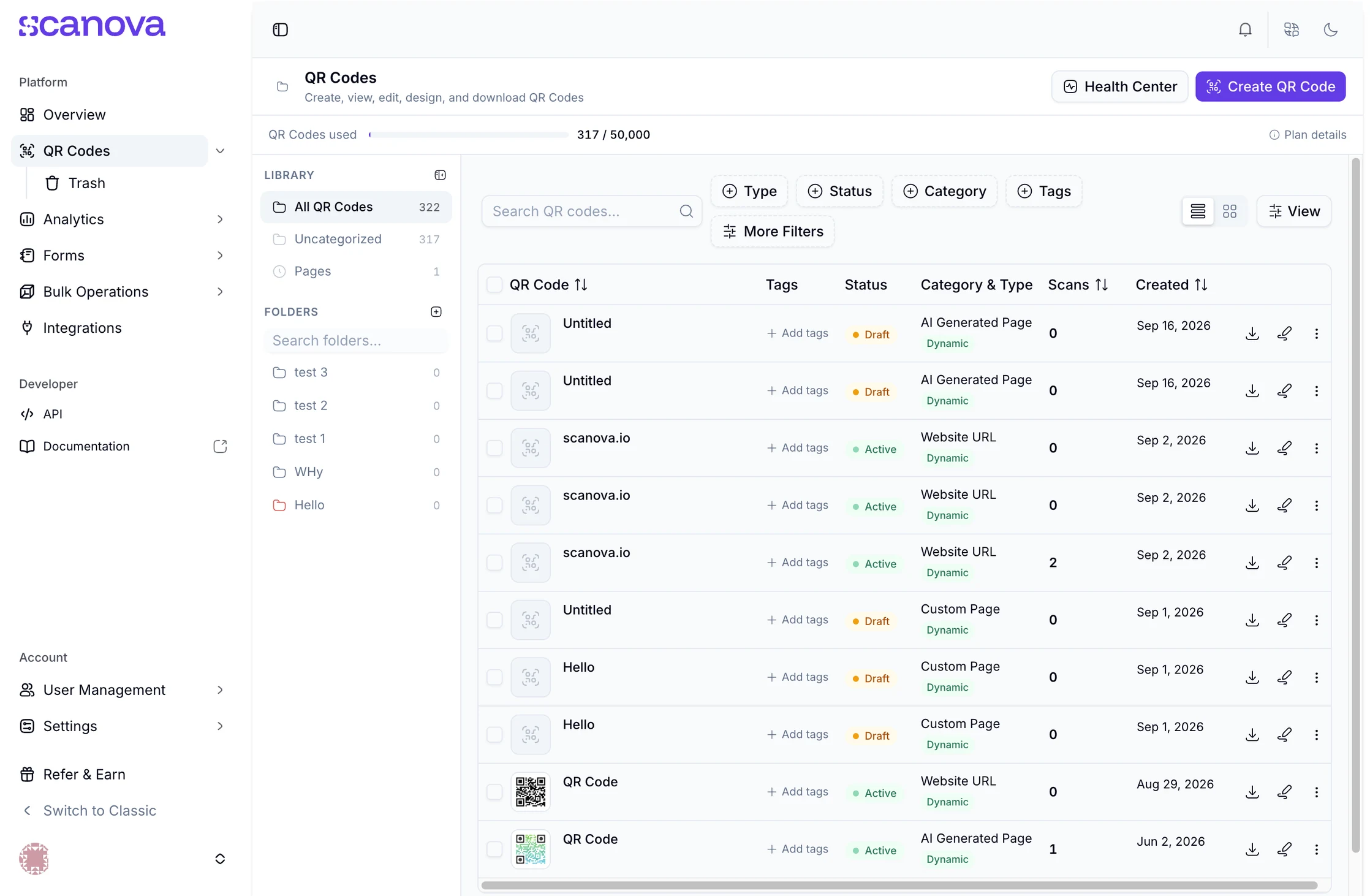User interface and experience