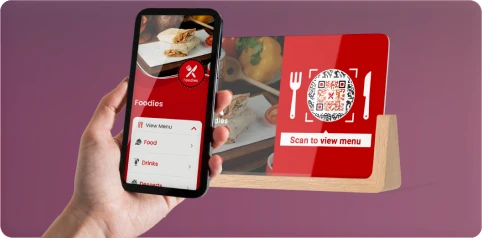 Menús digitales y servicios sin contacto