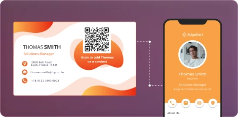 Obtenir des leads à partir de cartes de visite numériques
