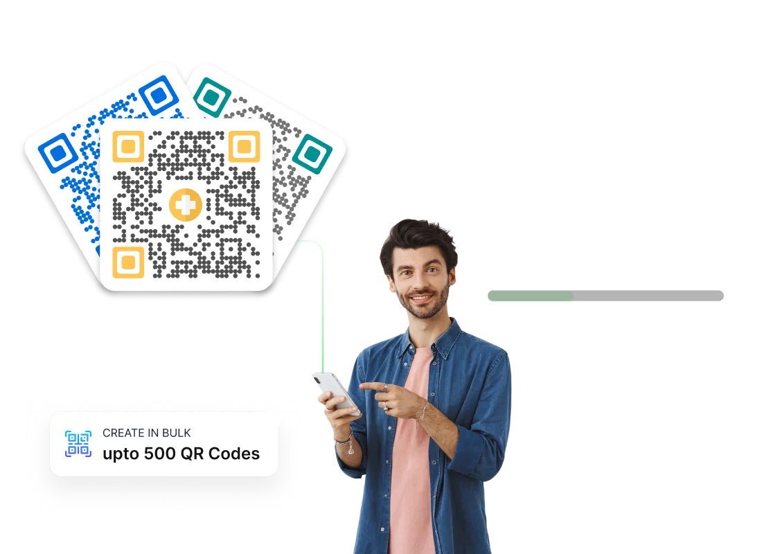 Bulk generating up to 500 medicine pack QR Codes for multiple SKUs in one upload via Scanova