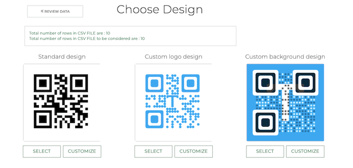 customize your QR Codes