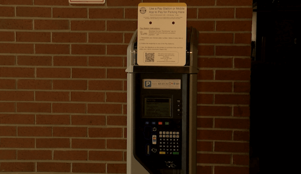 qr code city admin parking meters testing