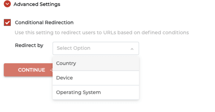 Advanced Settings in Scanova's Website URL QR Code