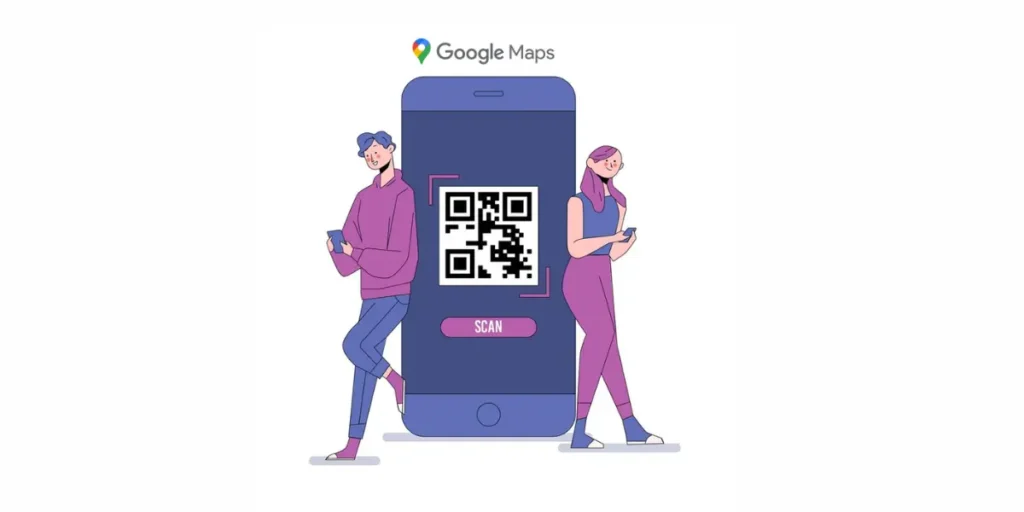 Google maps qr code; QR Code for location; A Google Maps QR Code, when scanned, takes the end-users to see the exact venue location on their phone’s maps application.