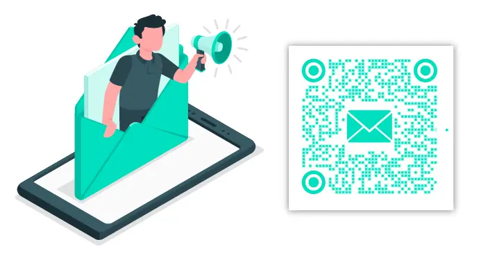 Email QR Code: Get your audience to email you