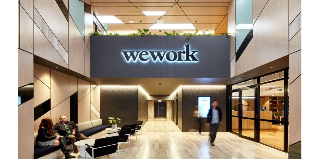 A WeWork office.