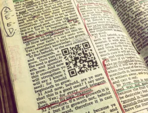 qr code in books