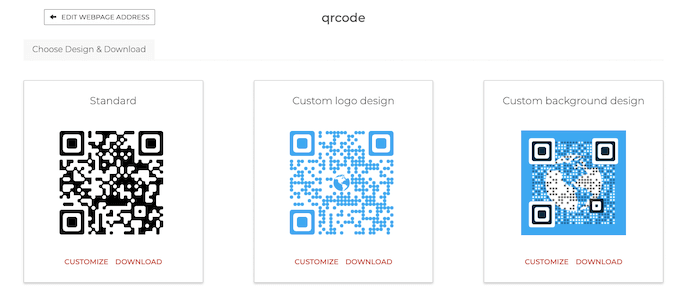 QR Code designs