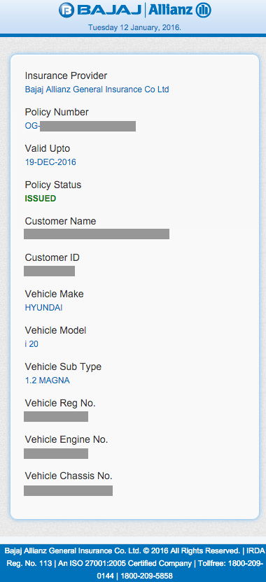 car insurance india qr code