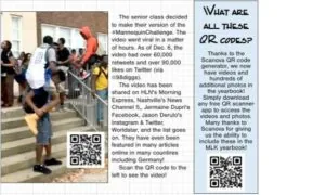 MLK Jr. Magnet School Yearbook QR Code