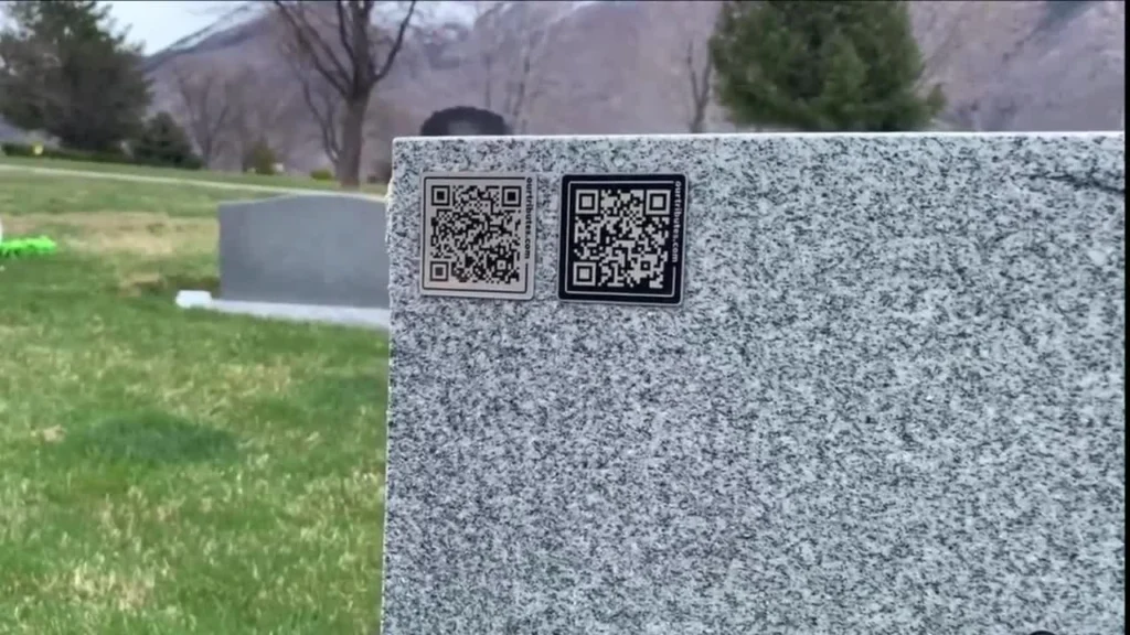 Headstone QR Code Canada