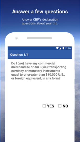 Mobile Passport Control