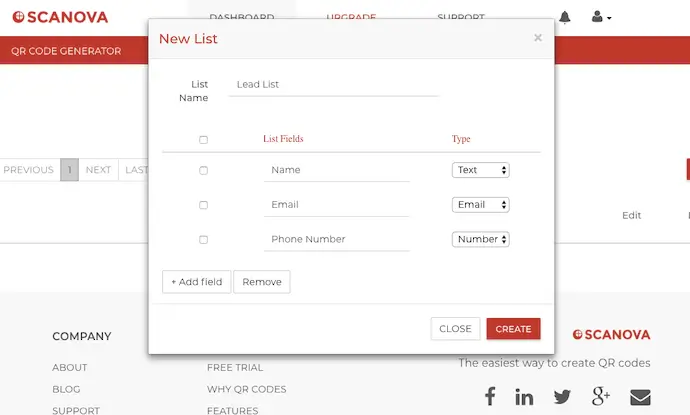 lead generation for print marketing: new list
