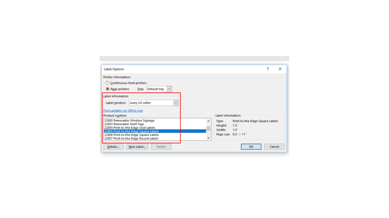 How to create QR Code Labels in MS Word Document on a Windows PC