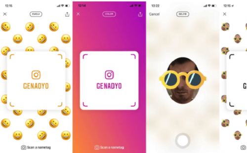 Instagram Nametag Feature