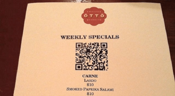 qr code image restaurant menu