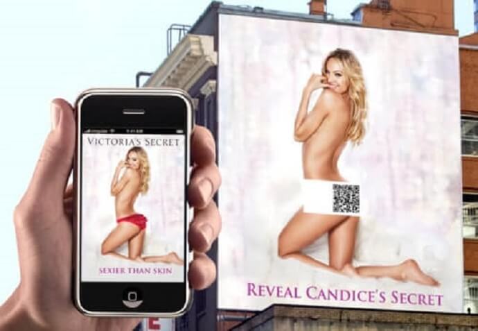 qr code image victoria secret campaign 1