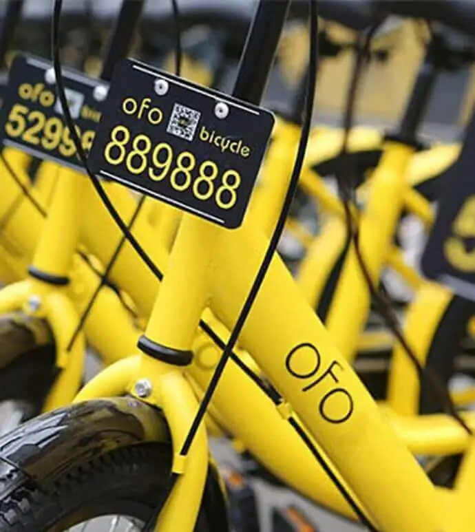 bike qr code: ofo bike