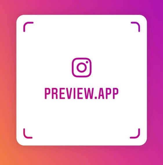 do people use qr codes: instagram name tag