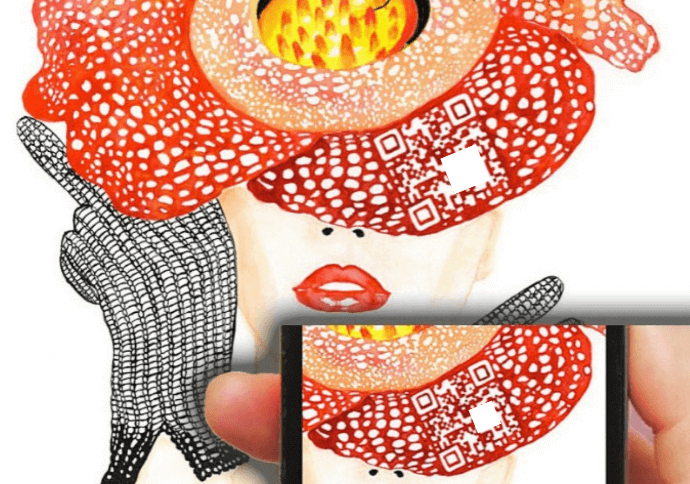 QR Codes can be used in art