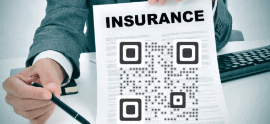QR Codes can be used in the insurance sector