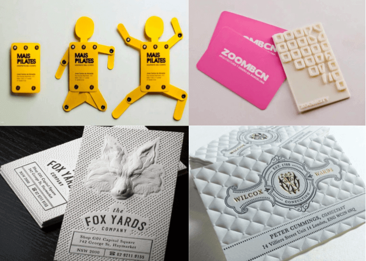 visiting card design: 3d design