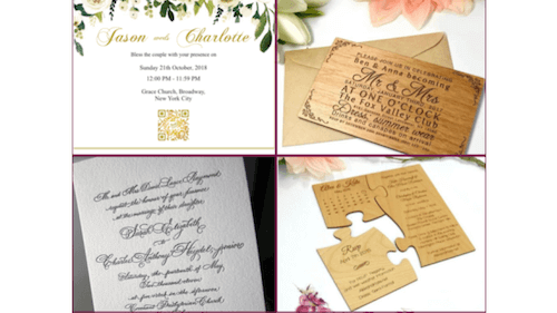 How to create wedding invitations