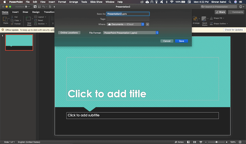 convert powerpoint presentation into qr code: download window