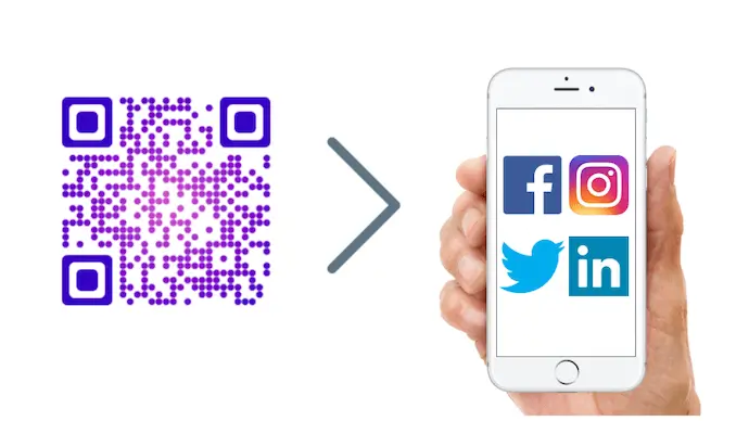 real followers social media: QR Code