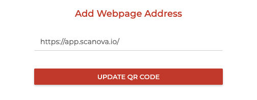 URL to QR Code: Update QR Code
