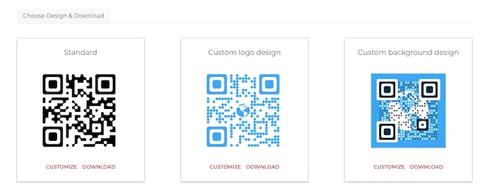 Website QR Code: design and download