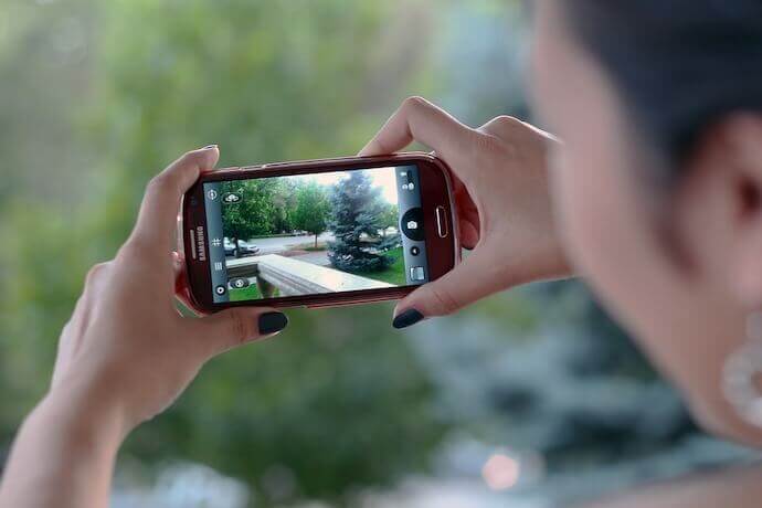 Use smartphones for video recording