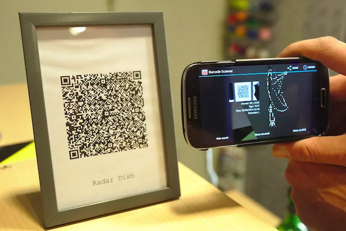 Scanning QR Codes— QR Codes in cosmetics companies