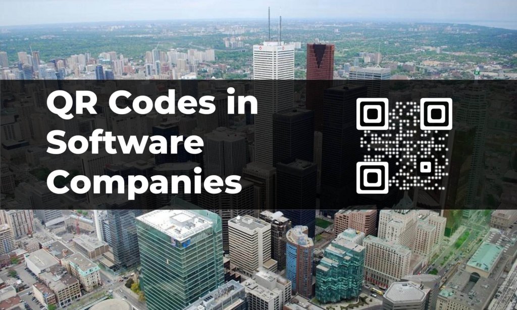 QR Codes in software services company