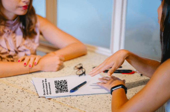 qr codes in consultancy: discussion