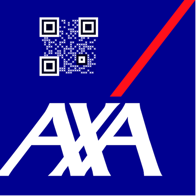 QR Codes in AXA Bank