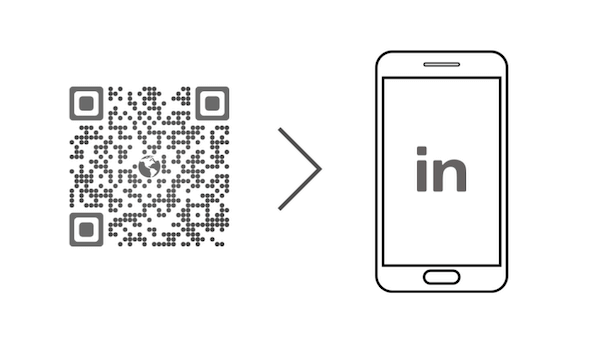 QR Codes in legal services: LinkedIn QR Code