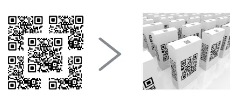 QR Codes in textiles for inventory management