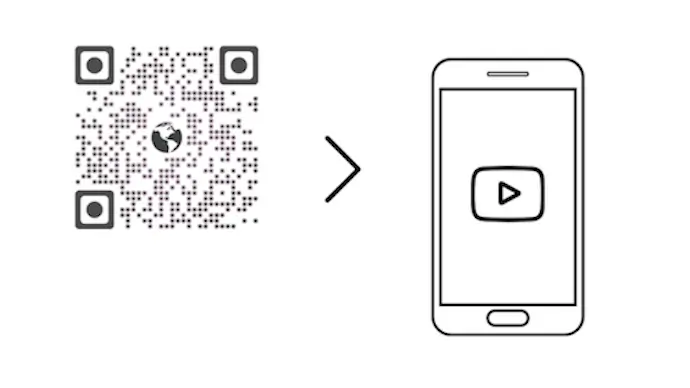 QR Codes in leisure facilities: Video QR Code