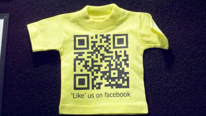 QR Codes on t-shirts