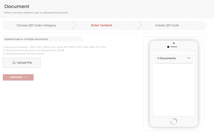 Upload PDF Document