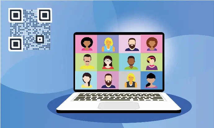 QR Code in webinar