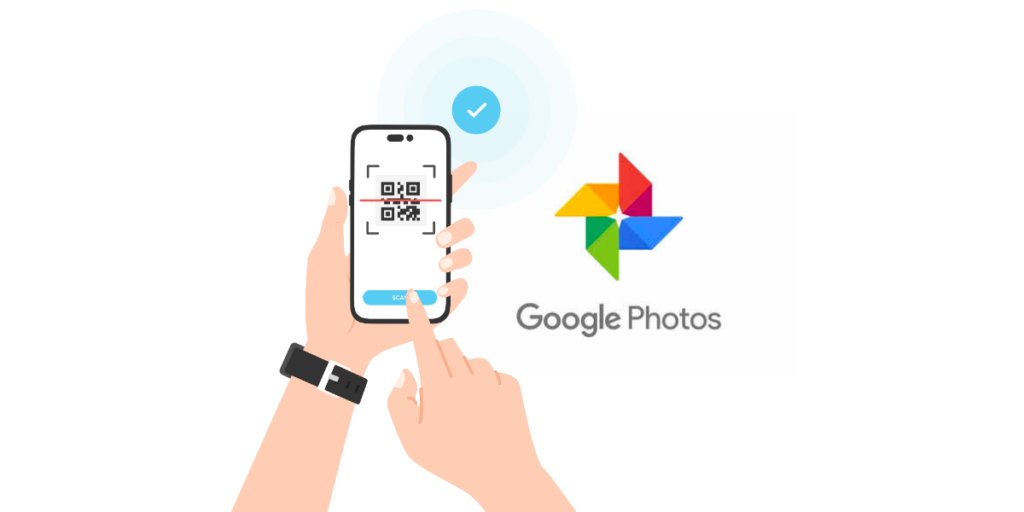 How to scan a QR Code from a screenshot using Google Photos