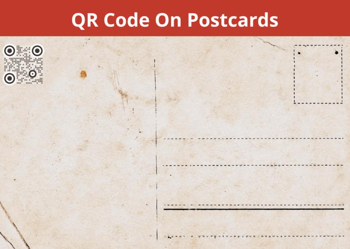 QR Code on Postcards: Share More than Just Text