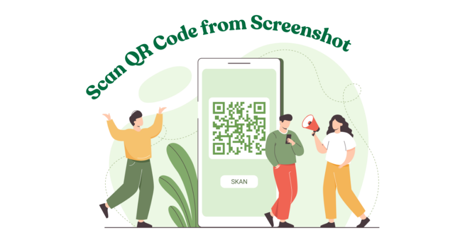 How to scan a QR Code from a screenshot; scan QR Code form screenshot