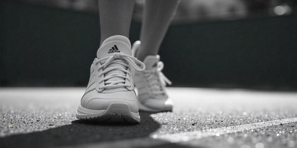 Adidas shoes.