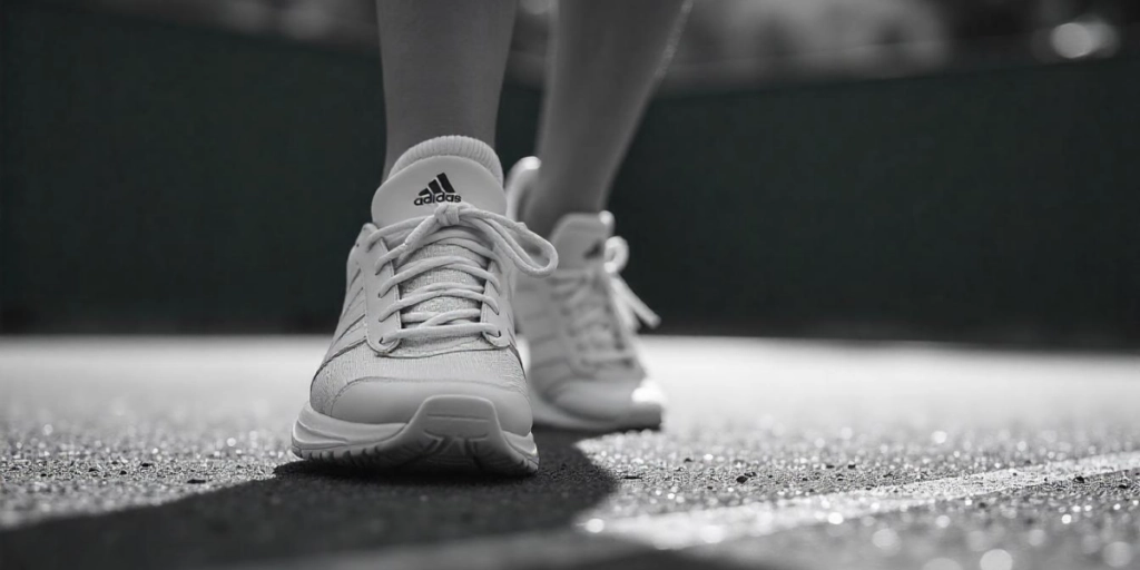 Adidas shoes.