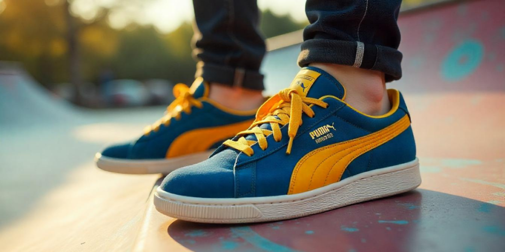 Puma shoes.