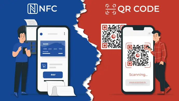 QR Code vs NFC