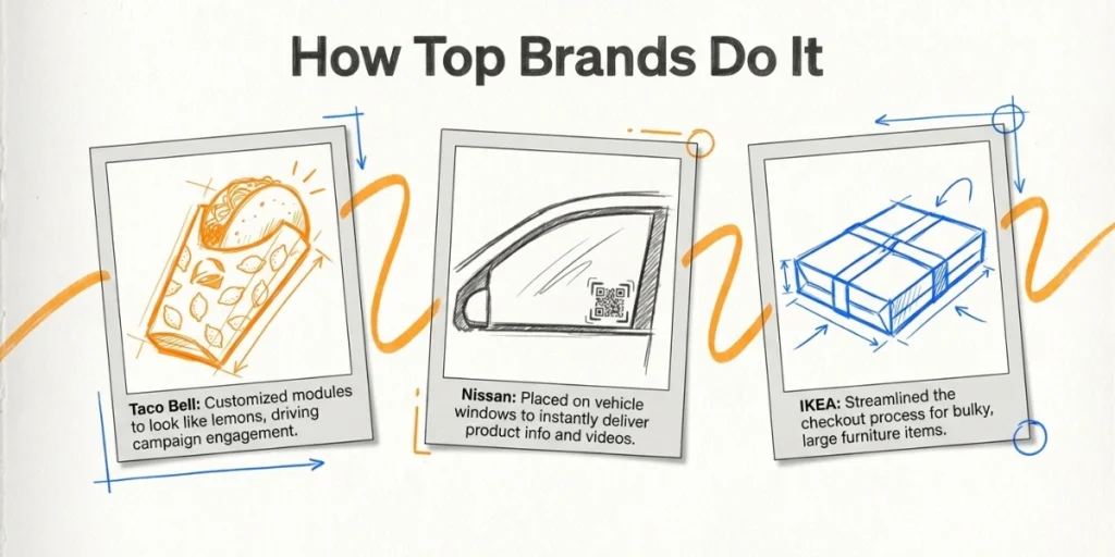 Global Brands using QR Code Generator With Logo.